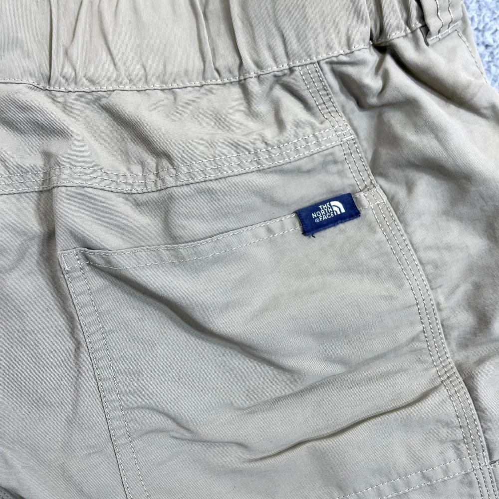 The North Face Cargo Shorts Size‎ 30 Mens Tan Belted Hiking Outdoors